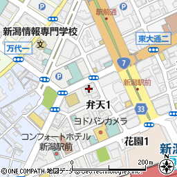 須貝ダンススタジオ周辺の地図