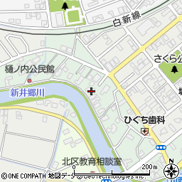 新潟県新潟市北区葛塚2421周辺の地図