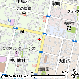 大型コンランドリーるんるん中央店周辺の地図