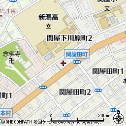 新潟県新潟市中央区関屋下川原町2丁目46周辺の地図