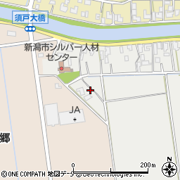新潟県新潟市北区下土地亀429周辺の地図