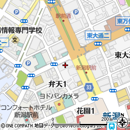 ＪＦＥスチール株式会社新潟支社周辺の地図