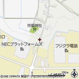 山形県米沢市竹井2585-93周辺の地図