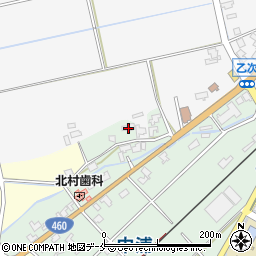新潟県新発田市下飯塚25周辺の地図