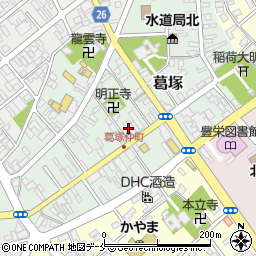 第四北越銀行豊栄中央支店 ＡＴＭ周辺の地図