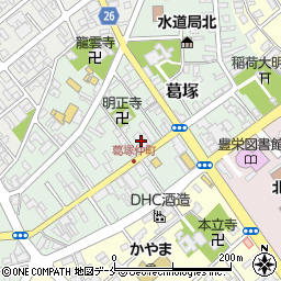 第四北越銀行豊栄支店周辺の地図