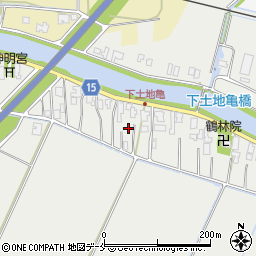 新潟県新潟市北区下土地亀217周辺の地図