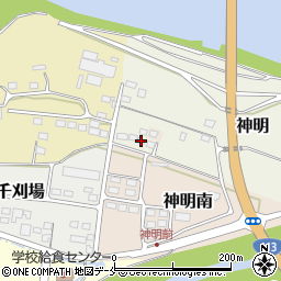 宮城県伊具郡丸森町神明110-5周辺の地図
