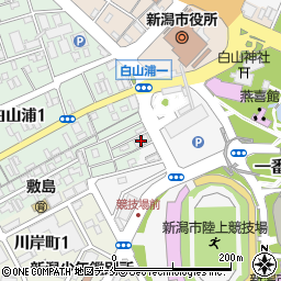 新潟市開発公社（公益財団法人）　総務課周辺の地図