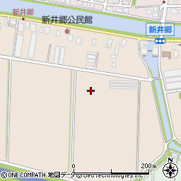 新潟県新潟市北区新井郷周辺の地図