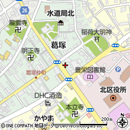 新潟県新潟市北区葛塚3307周辺の地図