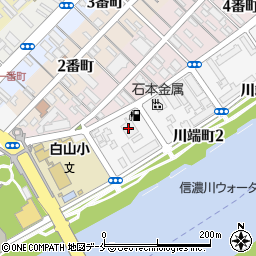 ＰＬ新潟教会周辺の地図