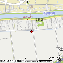 新潟県新潟市北区下土地亀859-2周辺の地図