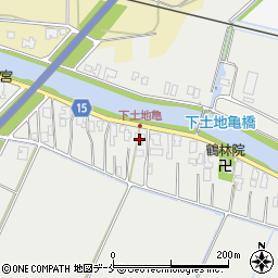 新潟県新潟市北区下土地亀163周辺の地図