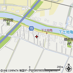 新潟県新潟市北区下土地亀190周辺の地図