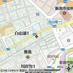 珈琲倶楽部　白山浦店周辺の地図