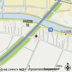 新潟県新潟市北区下土地亀272周辺の地図