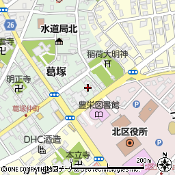新潟県新潟市北区葛塚3302周辺の地図