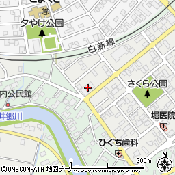 ＳＴＥＰＳ白新町Ａ周辺の地図