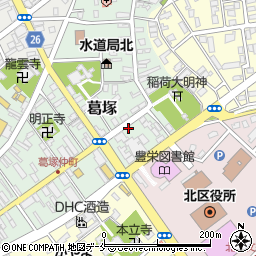 長岡屋仏壇店周辺の地図