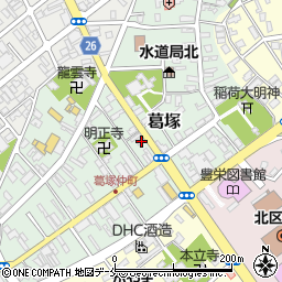 新潟県新潟市北区葛塚3258周辺の地図