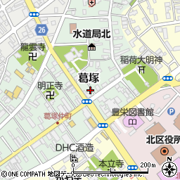 新潟県新潟市北区葛塚3262周辺の地図