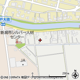 新潟県新潟市北区下土地亀389周辺の地図