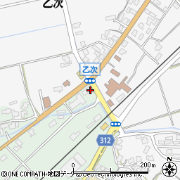 新潟県新発田市下飯塚2周辺の地図