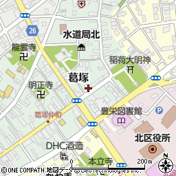 新潟県新潟市北区葛塚3264周辺の地図
