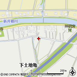 新潟県新潟市北区下土地亀1333周辺の地図