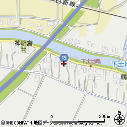 新潟県新潟市北区下土地亀187周辺の地図