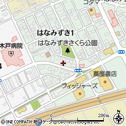 新潟県新潟市東区はなみずき1丁目15-31周辺の地図