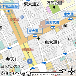 吉野石膏株式会社新潟支店周辺の地図