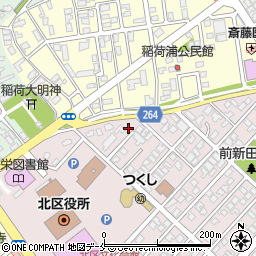 渡辺製菓米飯工場周辺の地図