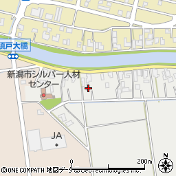 新潟県新潟市北区下土地亀395周辺の地図
