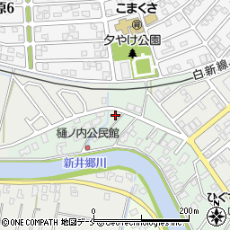 新潟県新潟市北区葛塚1307周辺の地図