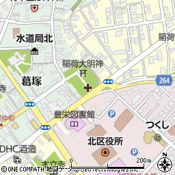 開市神社周辺の地図