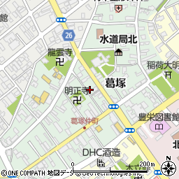 新潟県新潟市北区葛塚3204周辺の地図