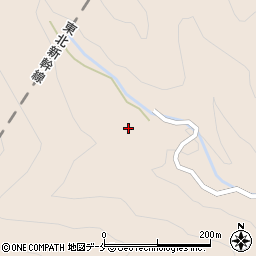 福島県伊達郡国見町貝田船崎山周辺の地図