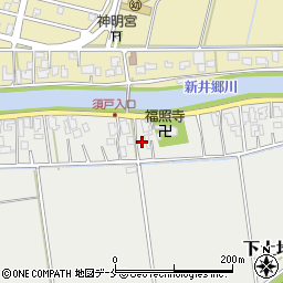 新潟県新潟市北区下土地亀672周辺の地図