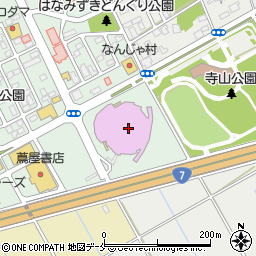 新潟市東総合スポーツセンター周辺の地図