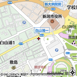 株式会社新潟県設備会館周辺の地図