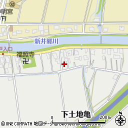 新潟県新潟市北区下土地亀305-1周辺の地図