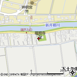 新潟県新潟市北区下土地亀301周辺の地図