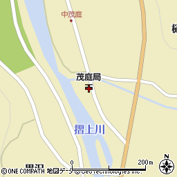 福島県福島市飯坂町茂庭西川原92周辺の地図