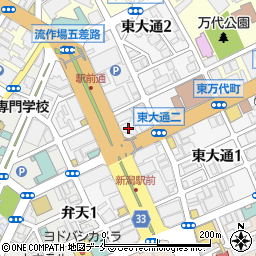 住友林業株式会社　営業本部東京営業部新潟営業所周辺の地図