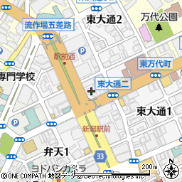 株式会社ソラスト　新潟支社周辺の地図