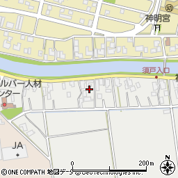 新潟県新潟市北区下土地亀376-2周辺の地図