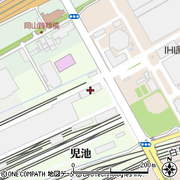 ＪＲ東日本新潟新幹線車輌センター事務所周辺の地図