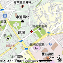 新潟県新潟市北区葛塚3270周辺の地図